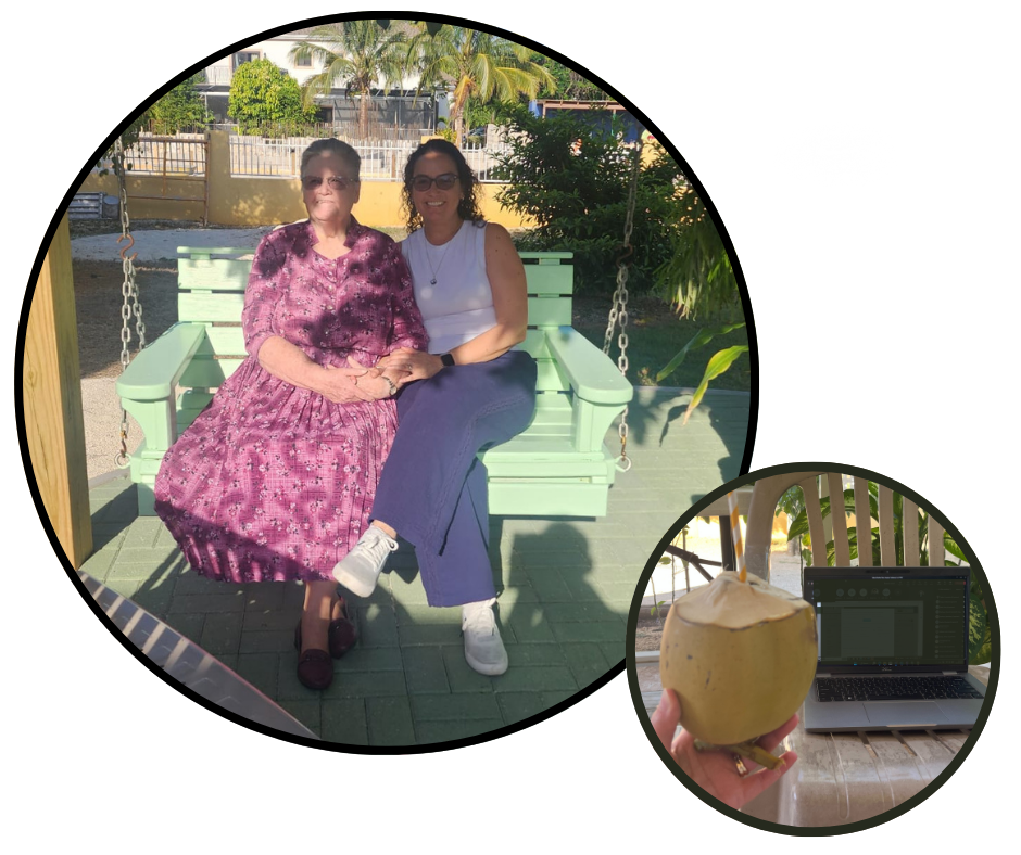 mom me swing wfhlaptop