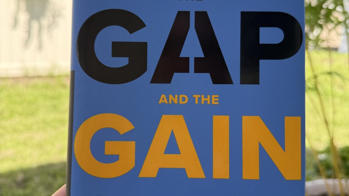 the gap and the gain book
